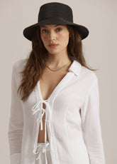 FAVORITE DAUGHTER X MONROWE PACKABLE BEACH HAT