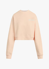 THE MOM OF THE YEAR VARSITY CHEST LOGO SWEATSHIRT