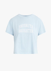 THE CROPPED COLLEGIATE TEE