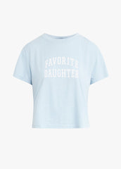 THE CROPPED COLLEGIATE TEE